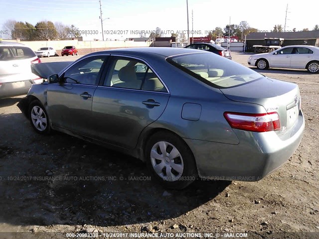 JTNBE46K573087442 - 2007 TOYOTA CAMRY NEW GENERAT CE/LE/XLE/SE GREEN photo 3