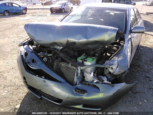 JTNBE46K573087442 - 2007 TOYOTA CAMRY NEW GENERAT CE/LE/XLE/SE GREEN photo 6