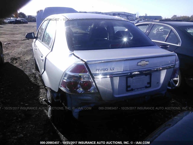 KL1TD5DE7BB122549 - 2011 CHEVROLET AVEO LS/LT SILVER photo 6