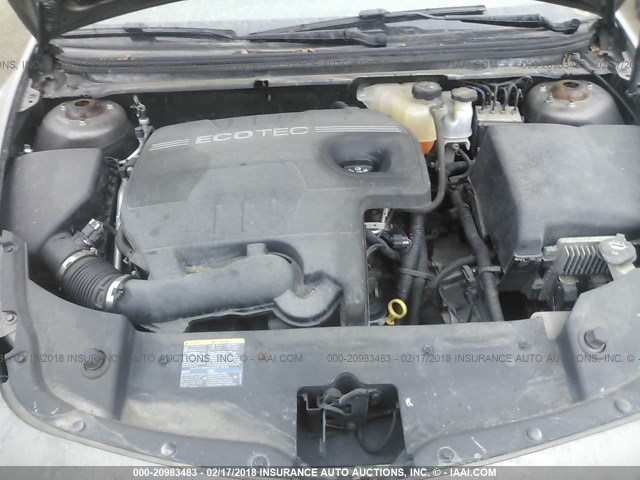 1G1ZB5EB4AF115023 - 2010 CHEVROLET MALIBU LS თაფლისფერი ფოტო 10
