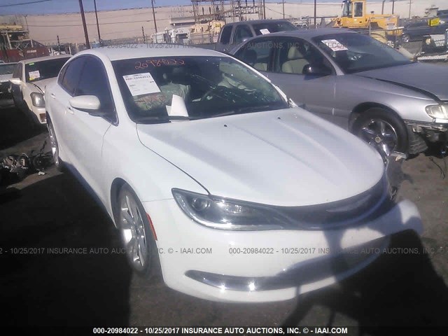 1C3CCCAB2GN155818 - 2016 CHRYSLER 200 LIMITED WHITE photo 1