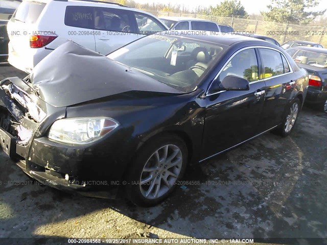 1G1ZE5E73BF305514 - 2011 CHEVROLET MALIBU LTZ 黑色 照片 2