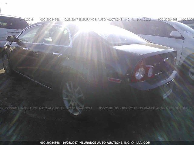1G1ZE5E73BF305514 - 2011 CHEVROLET MALIBU LTZ 黑色 照片 3