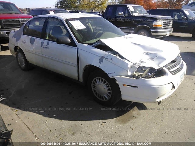 1G1ND52J016254179 - 2001 CHEVROLET MALIBU WHITE photo 1