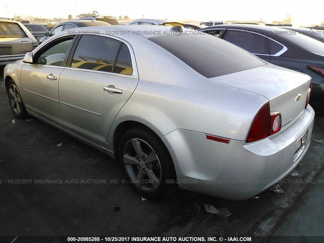 1G1ZC5EU7CF109783 - 2012 CHEVROLET MALIBU 1LT 银色 照片 3