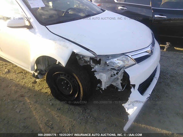 4T1BF1FK1EU471088 - 2014 TOYOTA CAMRY L/SE/LE/XLE 白色 照片 6