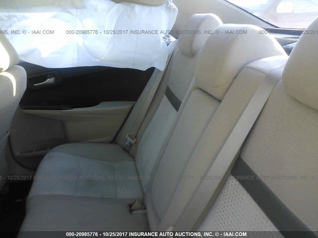 4T1BF1FK1EU471088 - 2014 TOYOTA CAMRY L/SE/LE/XLE 白色 照片 8