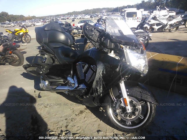 5VPSW36N2C3009363 - 2012 VICTORY MOTORCYCLES VISION TOUR Siyah fotoğraf 1