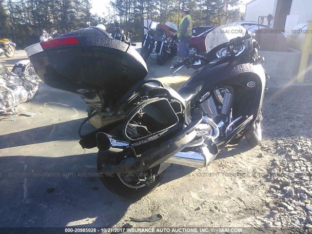 5VPSW36N2C3009363 - 2012 VICTORY MOTORCYCLES VISION TOUR Siyah fotoğraf 4