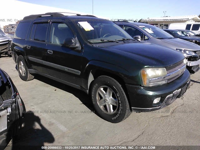 1GNET16S536227382 - 2003 CHEVROLET TRAILBLAZER EXT GREEN photo 1