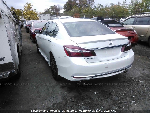 1HGCR2F51HA266118 - 2017 HONDA ACCORD SPORT 白色 照片 3