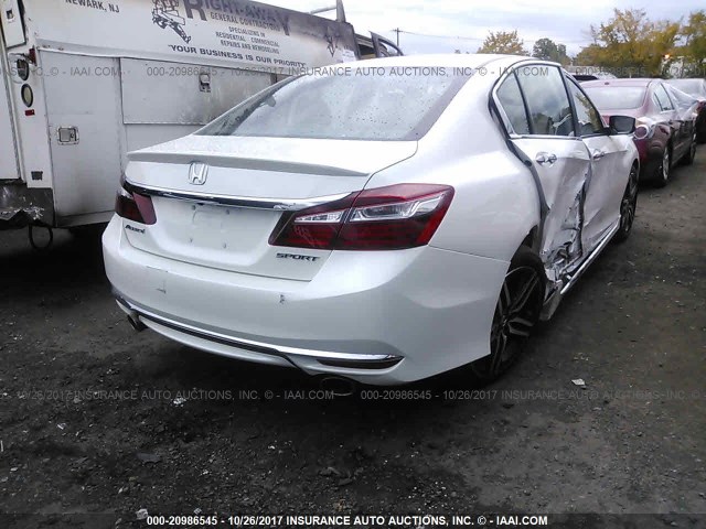 1HGCR2F51HA266118 - 2017 HONDA ACCORD SPORT 白色 照片 6