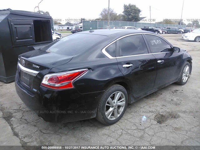 1N4AL3AP8DN455976 - 2013 NISSAN ALTIMA 2.5/S/SV/SL BLACK photo 4