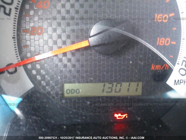 3TMLU4EN1EM162592 - 2014 TOYOTA TACOMA DOUBLE CAB ნაცრისფერი ფოტო 7