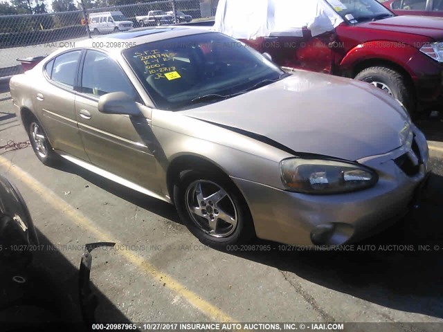 2G2WS522741326070 - 2004 PONTIAC GRAND PRIX GT2 ოქროსფერი ფოტო 1