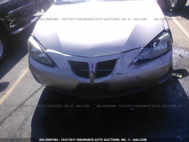 2G2WS522741326070 - 2004 PONTIAC GRAND PRIX GT2 GOLD photo 6