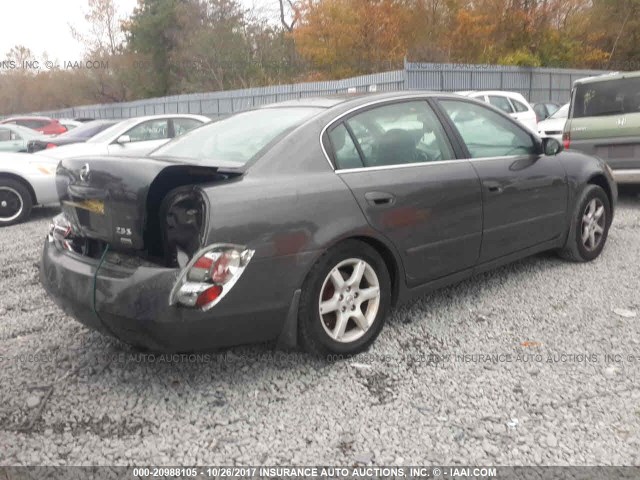 1N4AL11D26N361296 - 2006 NISSAN ALTIMA S/SL GRAY photo 4