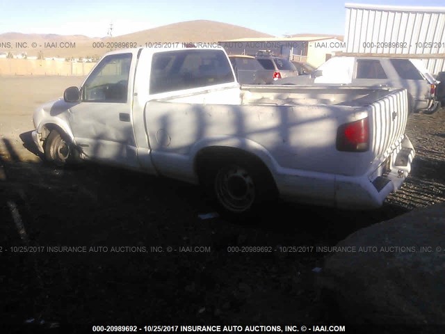 1GCCS14Z2R8236394 - 1994 CHEVROLET S TRUCK S10 WHITE photo 3