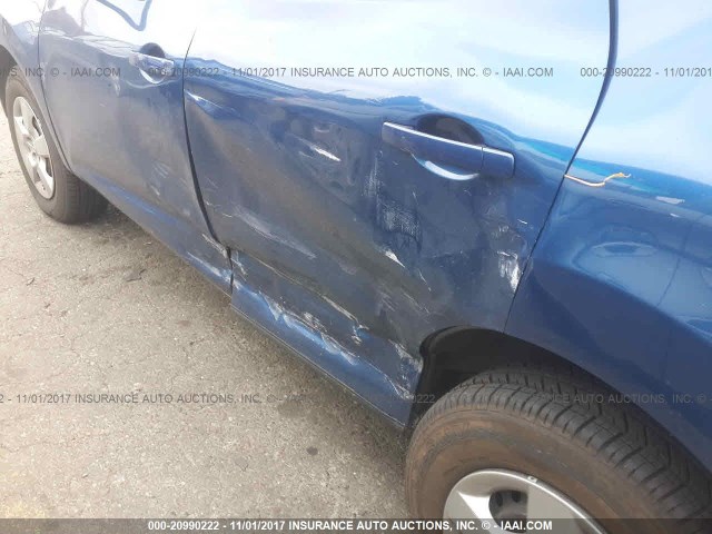 JN8AS58V68W147559 - 2008 NISSAN ROGUE S/SL BLUE photo 6