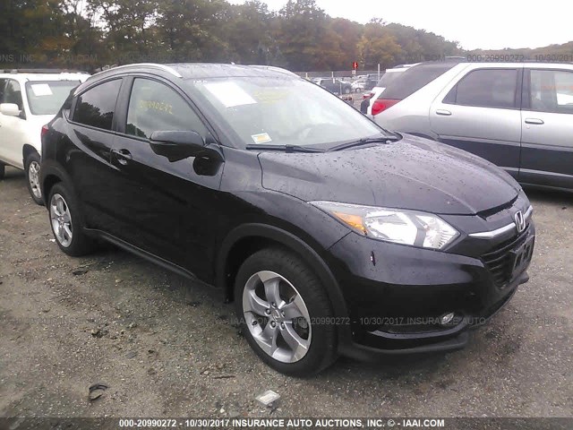 3CZRU6H79HM706886 - 2017 HONDA HR-V EXL BLACK photo 1