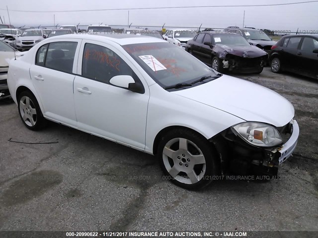 1G1AF5F57A7234270 - 2010 CHEVROLET COBALT 2LT WHITE photo 1