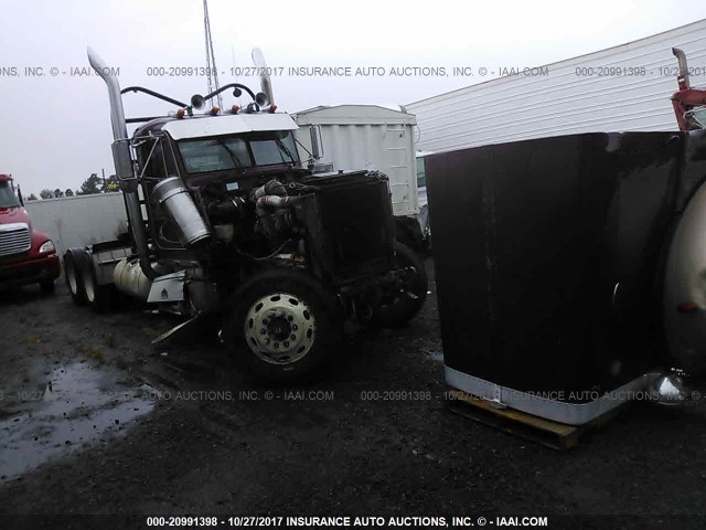 1XP5DB9X12N576383 - 2002 PETERBILT 379 MAROON photo 1