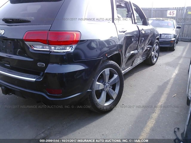 1C4RJFCG4FC913013 - 2015 JEEP GRAND CHEROKEE OVERLAND GRAY photo 6