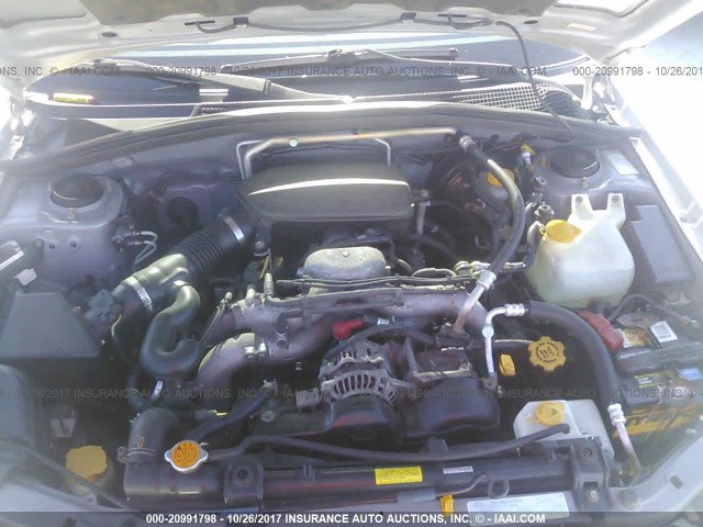 JF1SG65665H712046 - 2005 SUBARU FORESTER 2.5XS ლურჯი ფოტო 10