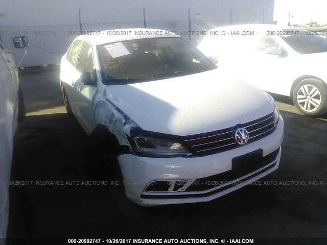3VW2B7AJ3HM386809 - 2017 VOLKSWAGEN JETTA S 白色 照片 1