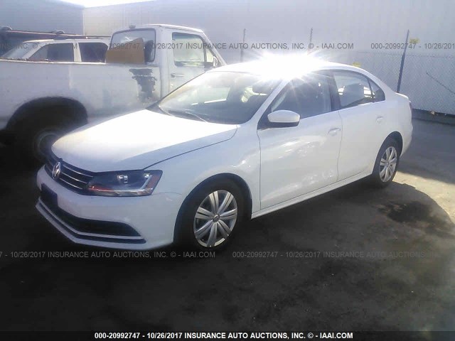 3VW2B7AJ3HM386809 - 2017 VOLKSWAGEN JETTA S 白色 照片 2