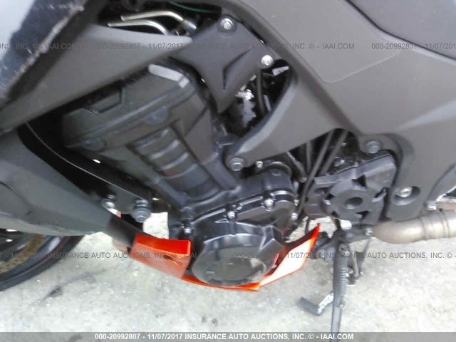 JKAZRCD19CA027420 - 2012 KAWASAKI ZR1000 D ORANGE photo 9