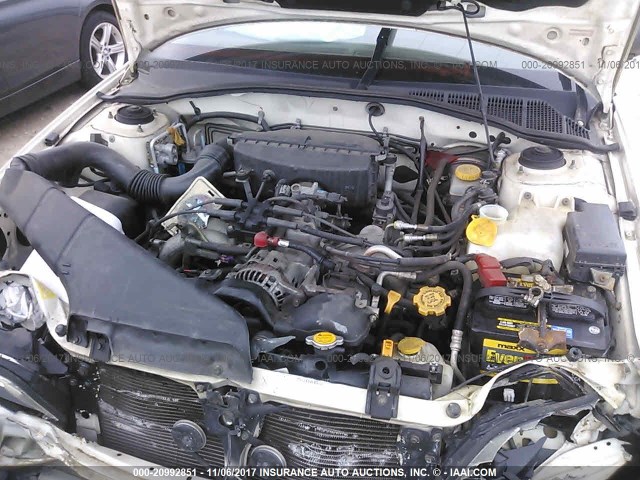 4S3BH675747636708 - 2004 SUBARU LEGACY OUTBACK AWP 白色 照片 10