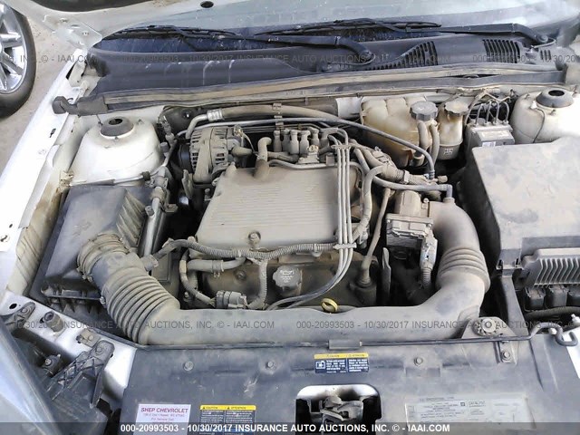 1G1ZU54824F173412 - 2004 CHEVROLET MALIBU LT WHITE photo 10