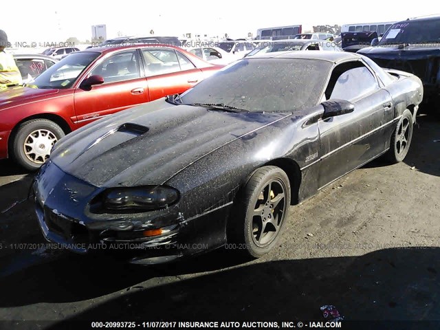 2G1FP22G6Y2176243 - 2000 CHEVROLET CAMARO Z28 BLACK photo 2