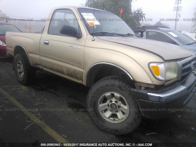 4TAPM62N3XZ568128 - 1999 TOYOTA TACOMA GOLD photo 1