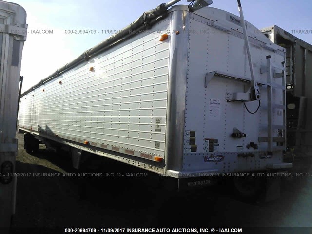 1W1MCF8B6AA254119 - 2010 WILSON DWH-550 HOPPER  WHITE photo 1