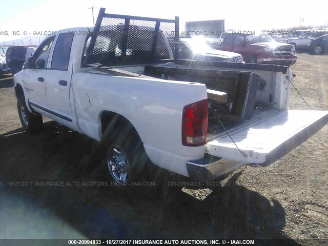 3D7KS28D26G273067 - 2006 DODGE RAM 2500 ST/SLT 白色 照片 3