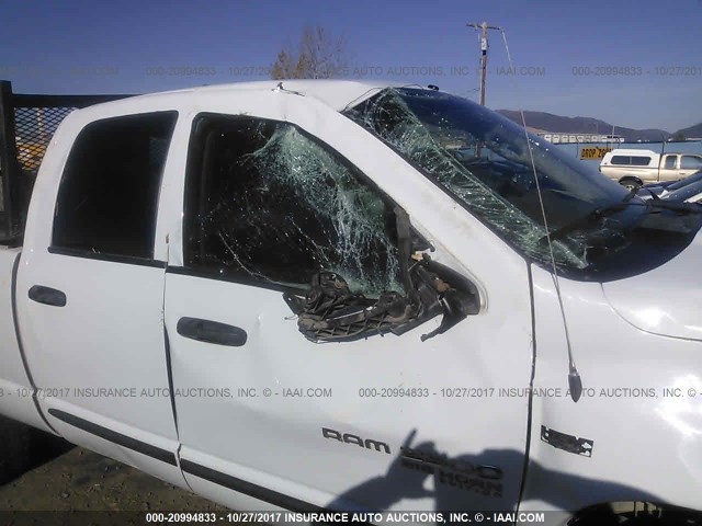 3D7KS28D26G273067 - 2006 DODGE RAM 2500 ST/SLT 白色 照片 6