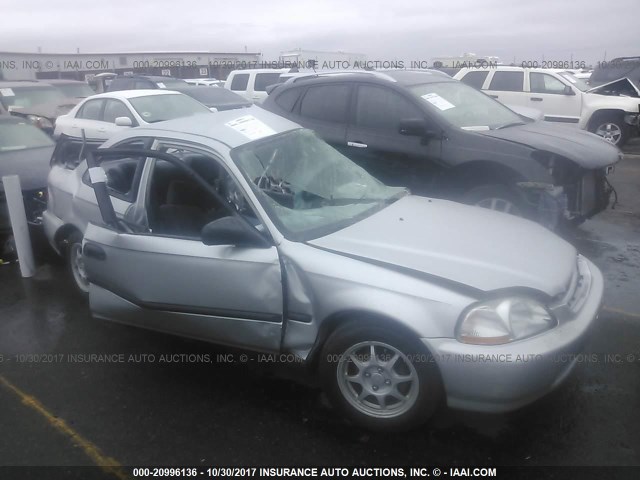 1HGEJ7124WL114281 - 1998 HONDA CIVIC HX SILVER photo 1