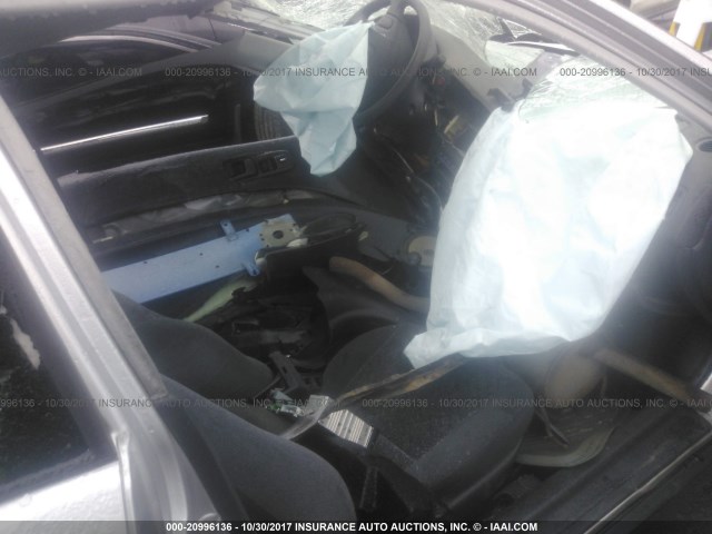 1HGEJ7124WL114281 - 1998 HONDA CIVIC HX SILVER photo 5