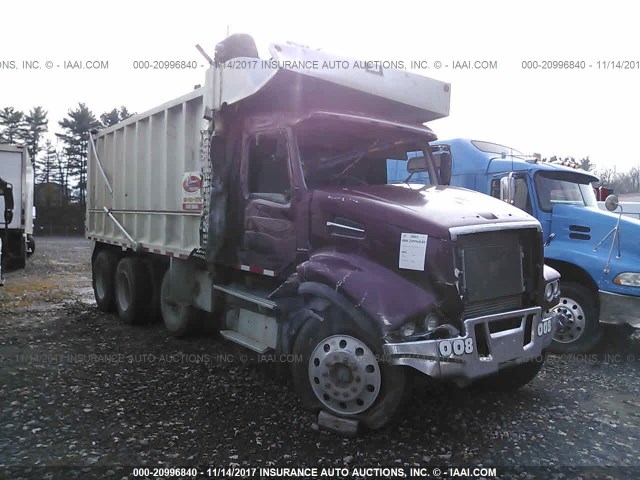 4V5KC9GHX5N395413 - 2005 VOLVO VHD BURGUNDY photo 1