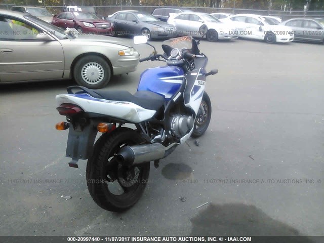 VTTGM51A472100105 - 2007 SUZUKI GS500 BLUE photo 4