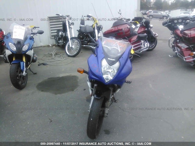 VTTGM51A472100105 - 2007 SUZUKI GS500 BLUE photo 5