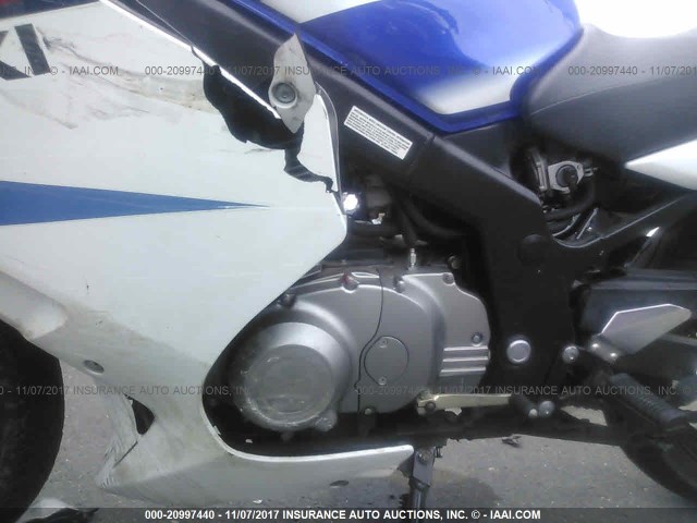 VTTGM51A472100105 - 2007 SUZUKI GS500 BLUE photo 9