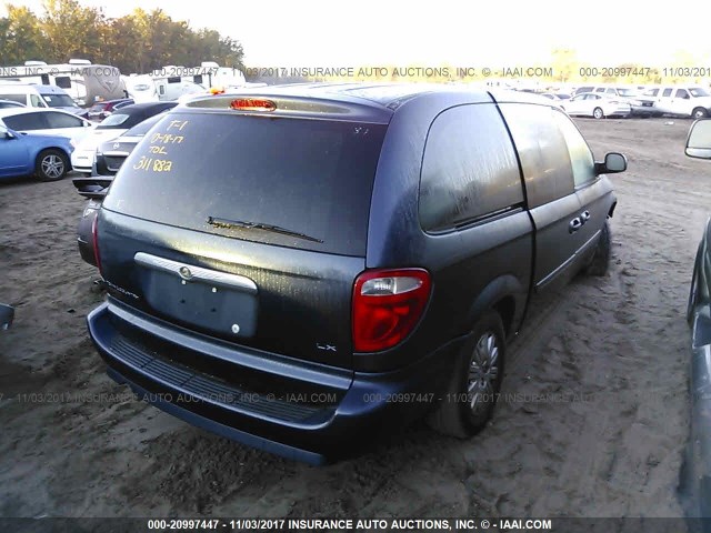 2A4GP44R47R166946 - 2007 CHRYSLER TOWN & COUNTRY LX Dark Blue photo 4