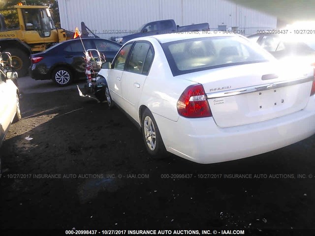 1G1ZS58F07F212629 - 2007 CHEVROLET MALIBU LS WHITE photo 3