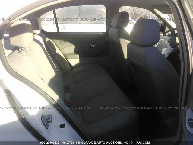 1G1ZS58F07F212629 - 2007 CHEVROLET MALIBU LS WHITE photo 8