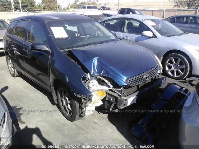 2T1KR32E24C193207 - 2004 TOYOTA COROLLA MATRIX XR BLUE photo 1