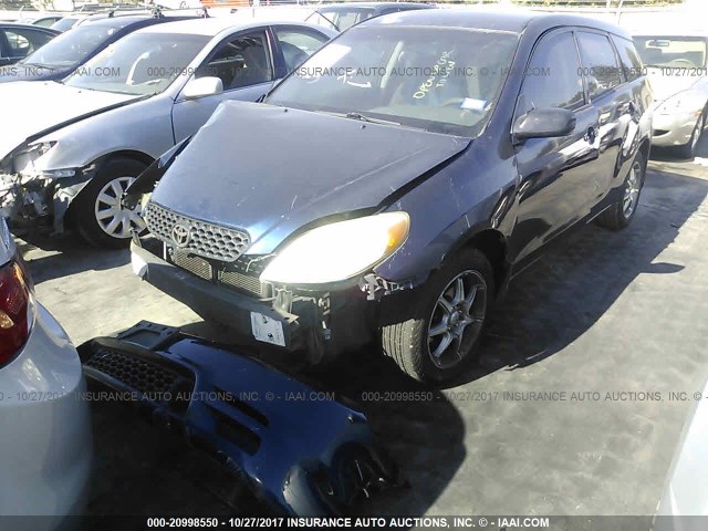 2T1KR32E24C193207 - 2004 TOYOTA COROLLA MATRIX XR BLUE photo 2