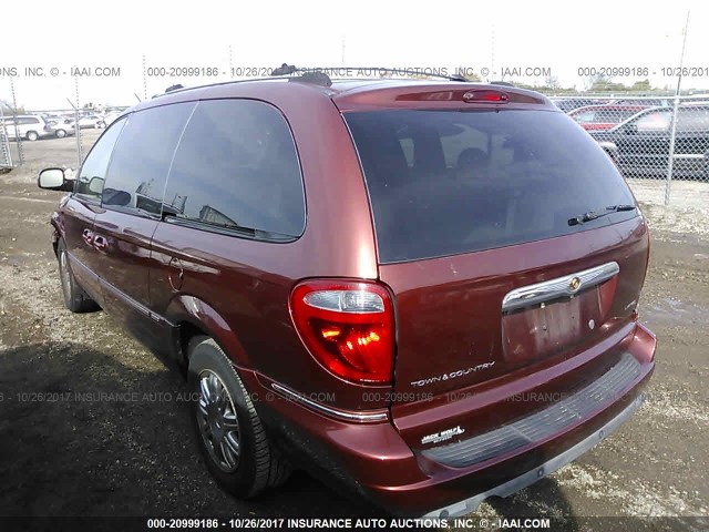 2A4GP64L07R124359 - 2007 CHRYSLER TOWN & COUNTRY LIMITED MAROON photo 3